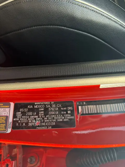 2022 KIA Forte, VIN 3KPF54AD3NE455184 - photo 8